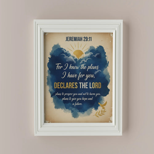 Jeremiah 29:11 - Frame