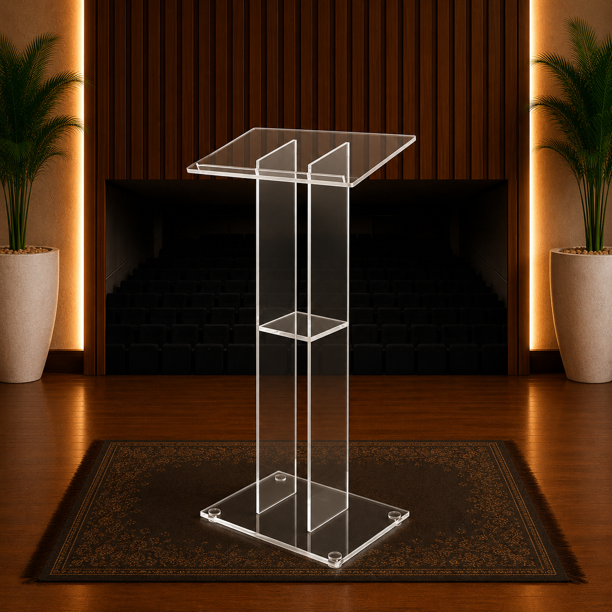 The Gospel Throne Straight Semi Transparent Modern